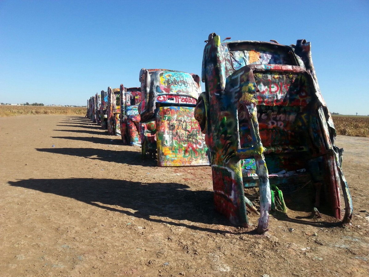 Cadillac Ranch!